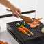 Non - Stick Wood & Stainless Steel Cooking Tongs - Kiyo Home - Living with Ivey