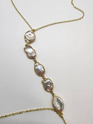 Paradise Pearled Body Chain - Lalinde Design - Living with Ivey