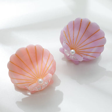 Pearl Seashell Claw Clip - Adorro - Living with Ivey