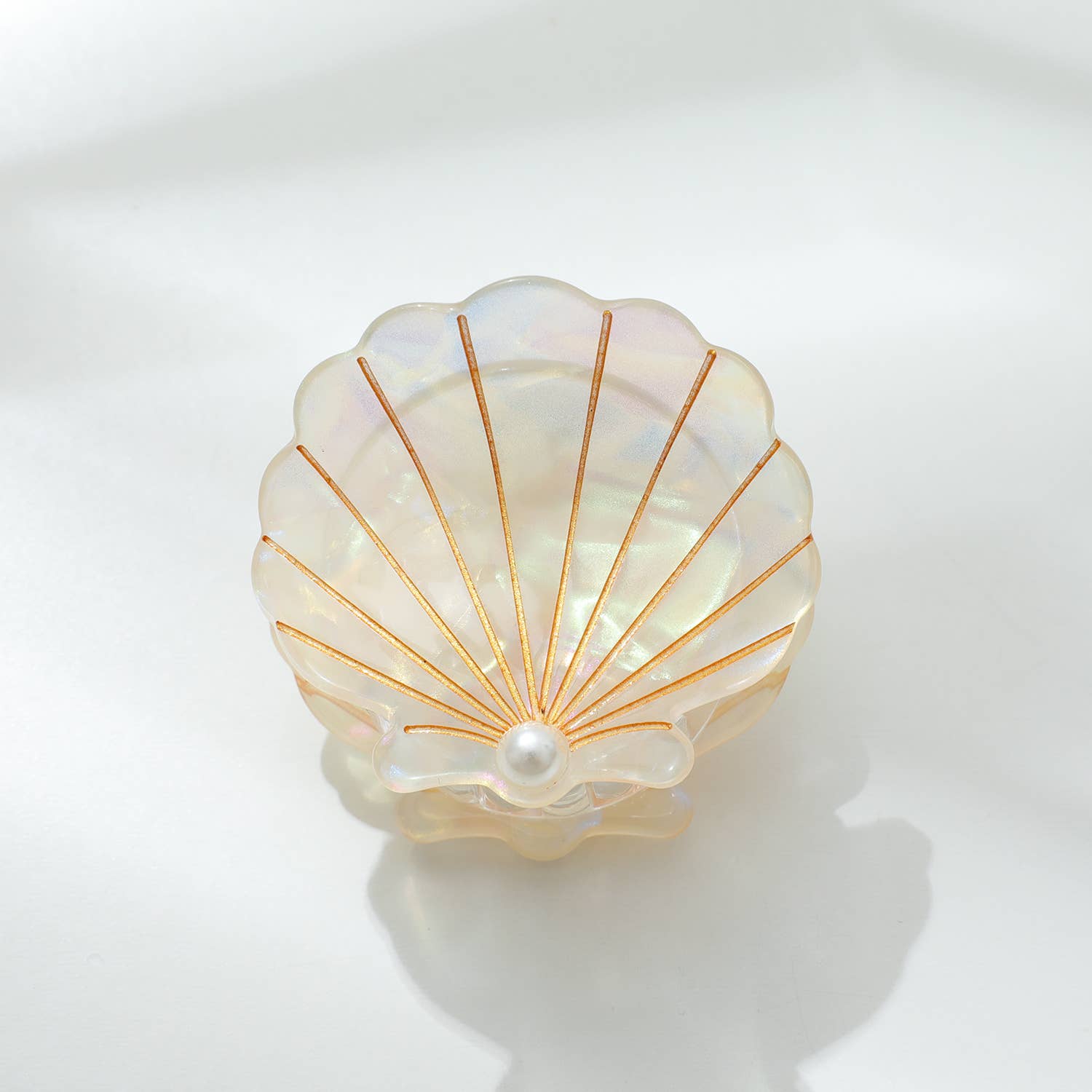 Pearl Seashell Claw Clip - Adorro - Living with Ivey