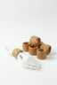 Rattan Napkin Ring Set of 6 - Living with Ivey - Living with Ivey