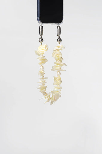Shell Stacked Pearl Wristlet - Ossa - Living with Ivey