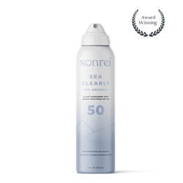 Sonrei | Sea Clearly Organic Clear Sunscreen Mist SPF 50 - Sonrei - Living with Ivey