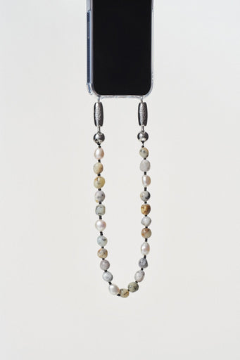 Stone and Pearl Wristlet - Ossa - Living with Ivey