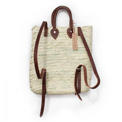 Straw Bag Backpack French Baskets - French Baskets - Living with Ivey