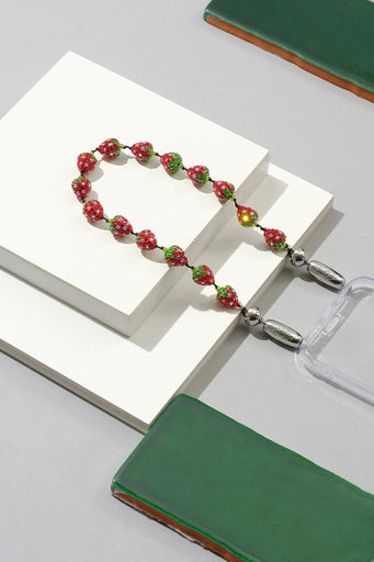 Strawberry Pave Wristlet Set - Ossa - Living with Ivey