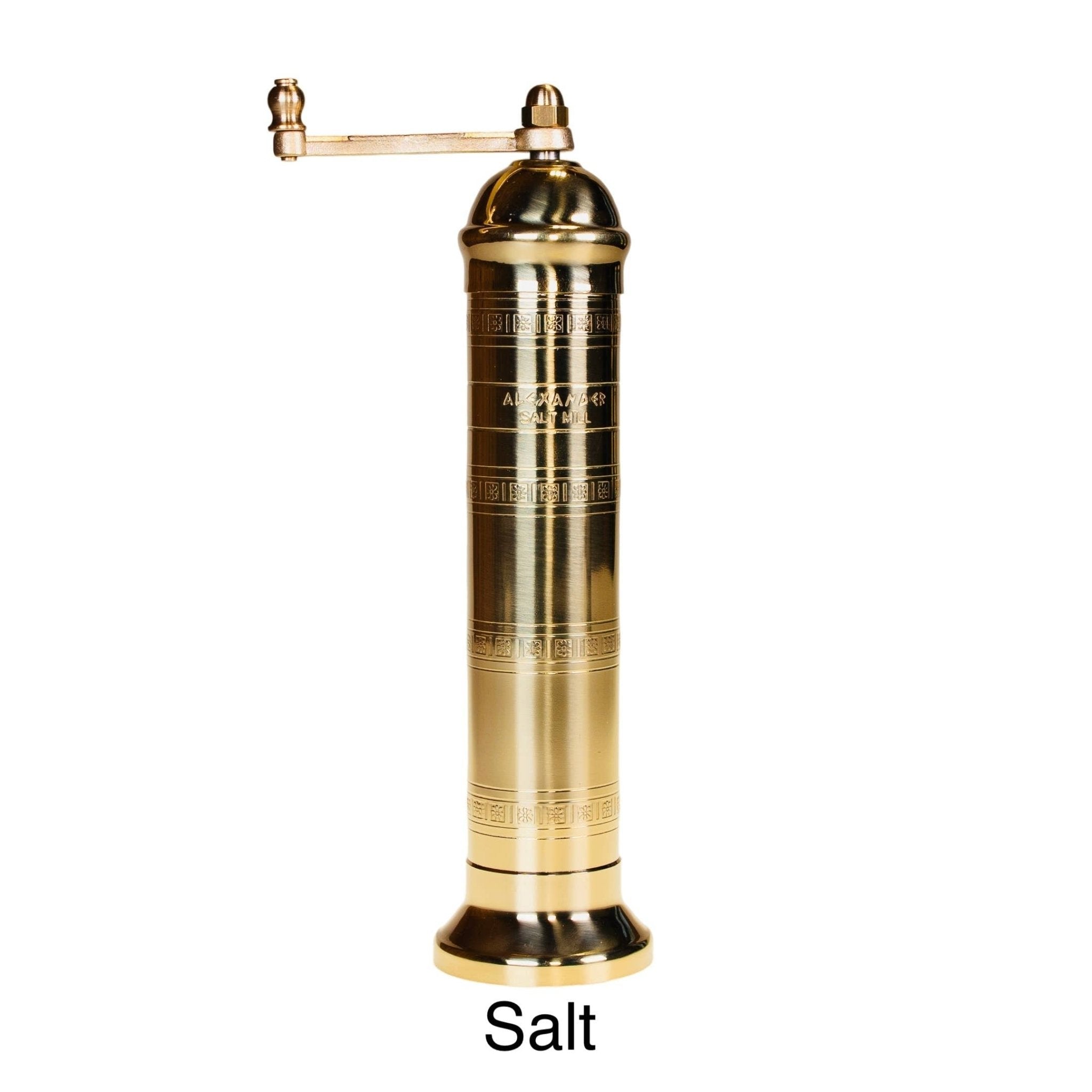 Alexander Handmade Mills Salt Grinder