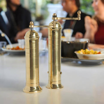 The original 'Brass Mill' - 9" pepper grinder - Rune - Jakobsen Design - Living with Ivey
