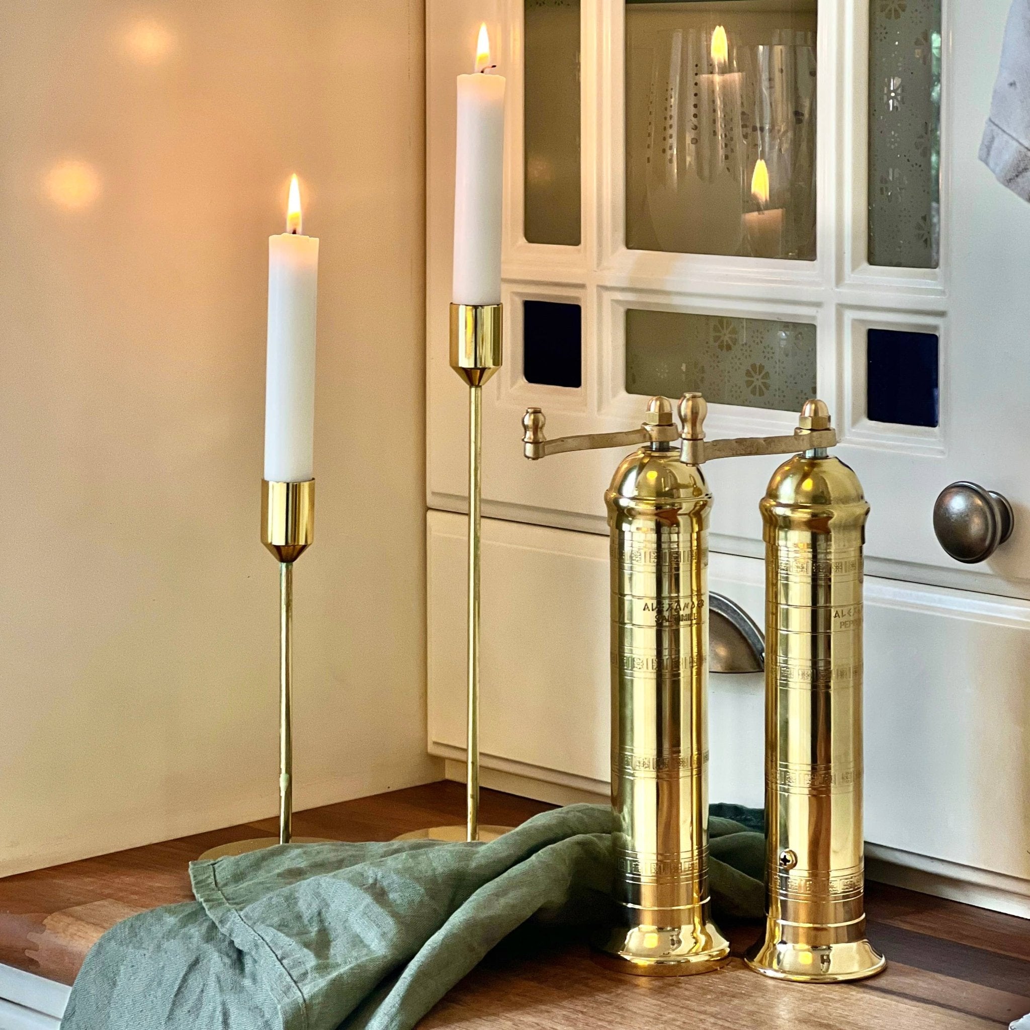 The original 'Brass Mill' 9" pepper grinder - Thumbnail 3