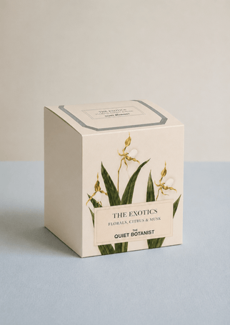 The Quiet Botanist | The Exotics Candle - The Quiet Botanist - Living with Ivey