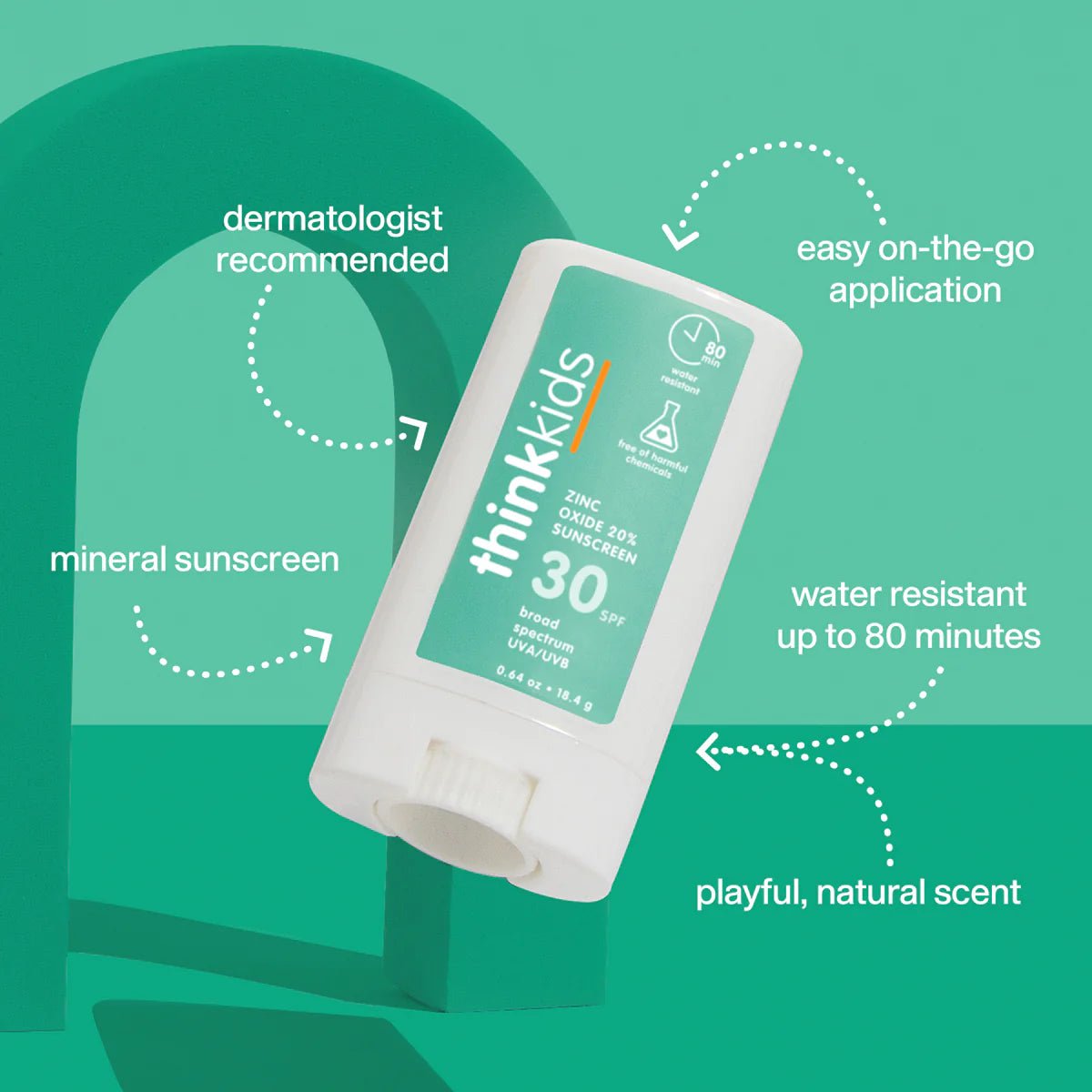 Think | Kids SPF 30 Face & Body Sunscreen Stick – Living with Ivey