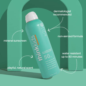 Think Kids SPF 50 All Sheer Mineral Sunscreen Spray - Think - Living with Ivey