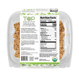Top Seedz | Sea Salt Crackers - Top Seedz - Living with Ivey