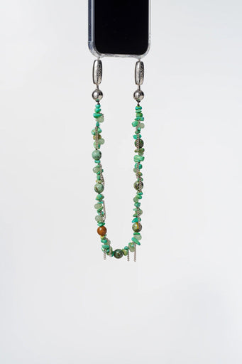 Turquoise Stone and Fringe Wristlet Set - Ossa - Living with Ivey