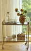 Villa Lua Home | Hand - etched Carafe with Bark Top - Villa Lua Home - Living with Ivey