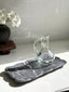 Villa Lua Home | Josaphine Marble Tray, Black - Villa Lua Home - Living with Ivey