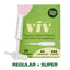 Viv Organic Cotton Tampons | Regular - Viv for your V - Living with Ivey