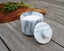 White Marble Salt Cellar with Lid - Fox Run Brands - Living with Ivey