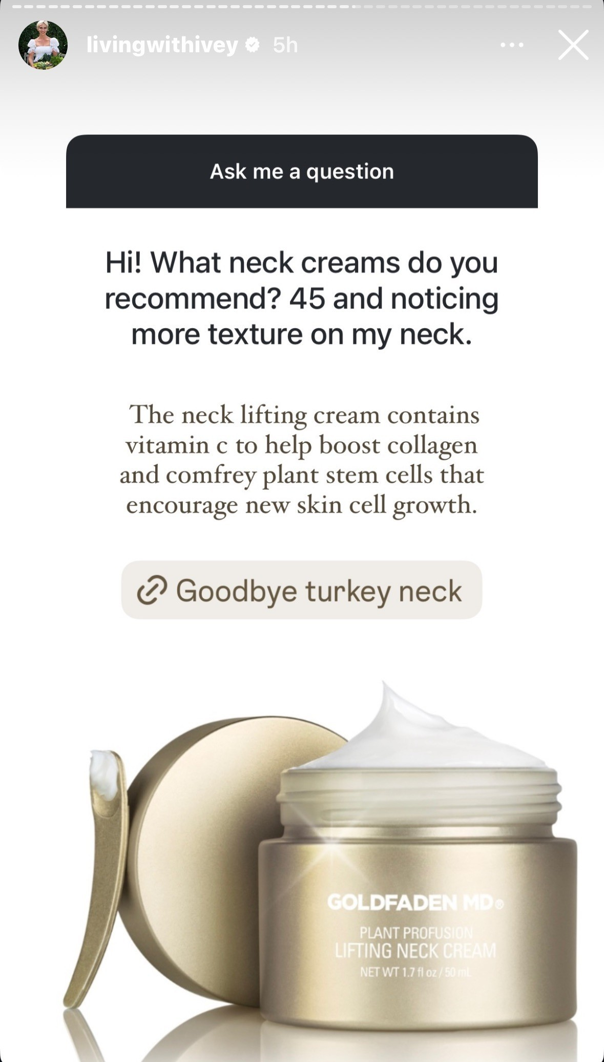 Lifting Neck Cream